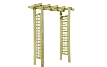 ΠΕΡΓΚΟΛΑ-ΕΙΣΟΔΟΣ ΙΣΙΑ ΜΕ ΠΛΑΪΝΑ ΠΑΝΕΛ  7,0x7,0cm