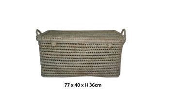 ΚΑΛΑΘΙΑ ΑΠΛΥΤΩΝ ΜΠΑΟΥΛΟ - ΨΑΘΑ SEAGRASS ΜΕ ΥΦΑΣΜΑΤΙΝΗ ΕΠΕΝΔΥΣΗ