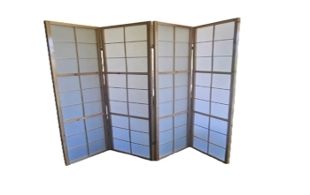 ΠΑΡΑΒΑΝ ΜΠΑΜΠΟΥ ΑΠΟ ΧΑΡΤΙ 172xH175cm -4ΦΥΛΛΟ