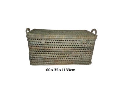 ΚΑΛΑΘΙΑ ΑΠΛΥΤΩΝ ΜΠΑΟΥΛΟ - ΨΑΘΑ SEAGRASS ΜΕ ΥΦΑΣΜΑΤΙΝΗ ΕΠΕΝΔΥΣΗ