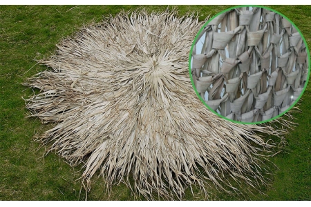 ANTAΛΛΑΚΤΙΚΟ ΚΑΛΥΜΜΑ ΦΟΙΝΙΚΟΦΥΛΛΟ ΠΛΕΚΤΟ ΣΤΡΟΓΓΥΛΟ