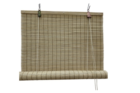 ΣΤΟΡΙ BAMBOO ΦΥΣΙΚΟ ΜΕ ΚΑΦΕ ΡΙΓΑ ROLL-UP