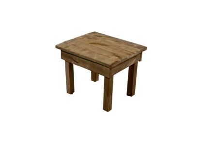 ΤΡΑΠΕΖΑΚΙ ΞΥΛΙΝΟ 36x40x(Y)32cm - ΜΕ ΒΑΦΗ ΕΜΠΟΤΙΣΜΟΥ